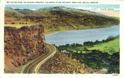 Пощенска картичка от Дълес, щата Орегон