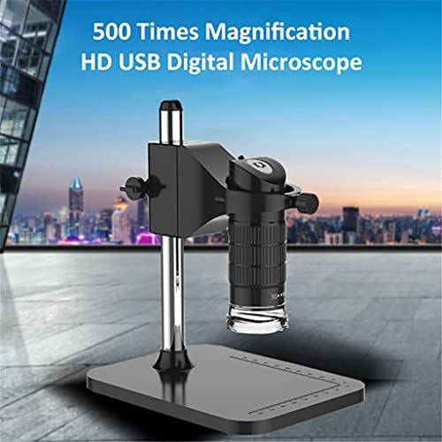 n/a Професионален Ръчен USB Цифров Микроскоп 500X 2MP Електронен Ендоскоп Регулируема 8 led Лупа Камера със