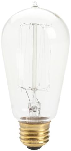 Аксесоар Kichler 60 W 1 Антични Крушка с нажежаема Жичка от Прозрачно Стъкло