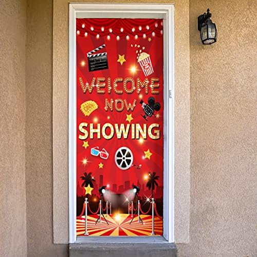 Вратата се накладка за парти в кино, Знак на темата на филма, Украса за парти в Киносалон, Вечерни аксесоари