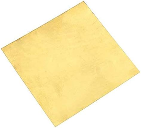 Меден лист метал YIWANGO Месинг метален лист Cu Фолио плоча, лесно режущаяся и паяемая Дебелина с Медни листове