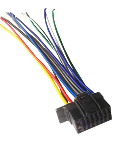 16-Пинов теглене кабели за автоматично стерео, съвместим с Sony DSX-A200UI/ DSX-A400BT/ DSX-B700/DSX-M50BT/DSX-M80/