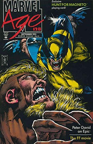 Marvel Age 128 (павилион за вестници) VF; Комиксите на Marvel | Върколак срещу дрънкане на зъб