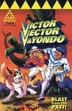Виктор Вектор и Йондо 1 VF / NM ; Fractal комикс | Кен Стейси