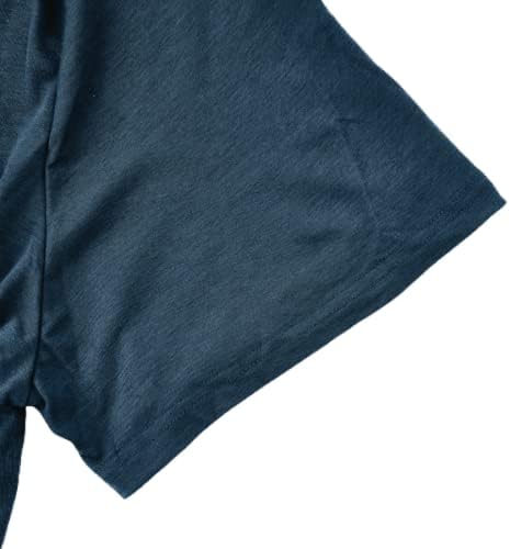 Мъжки Модни Тениски, Тениски с високо воротом, Бельо с къс ръкав, Монтиране на Еластична Основен Пуловер, Обикновена