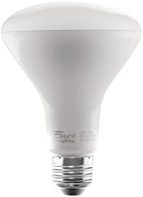 Euri Lighting EB30-5000cec LED BR30, 9 W (еквивалент на 65 W) 810лм, рибка, CRI 90 +, Мека бяла (3000 К), ъгъл